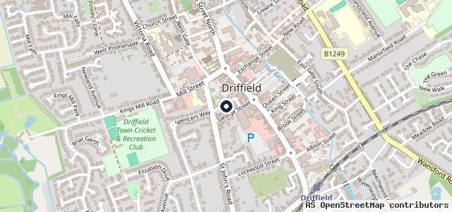 Map showing the location of Norman Ellis Paint & Body Repairs