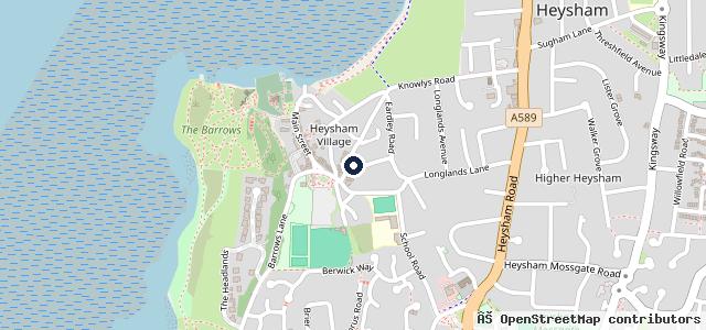 Map showing the location of Regent Garage