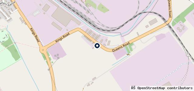 Map showing the location of Mark Ellis Motor Services