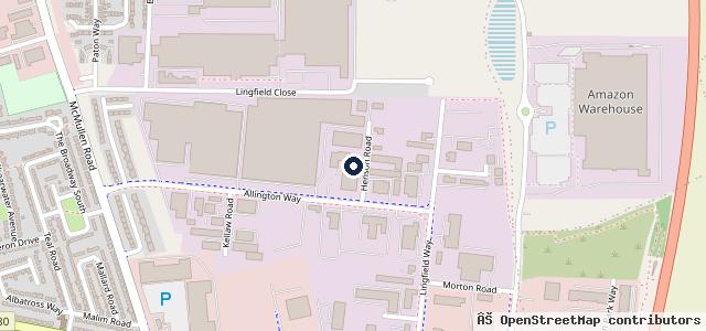 Map showing the location of Darlington & Teesside AT - Independent BMW Specialists