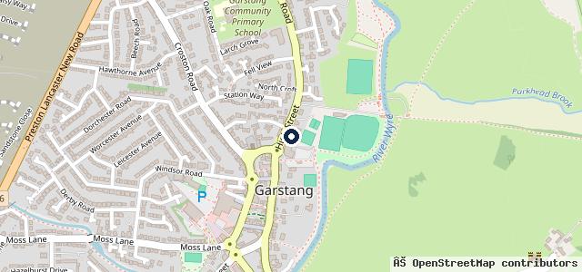Map showing the location of LBT Motors | Garstang