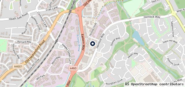 Map showing the location of Elite Vehicle Repairs Ltd