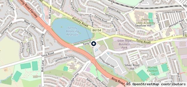 Map showing the location of Tony Banks Exhausts
