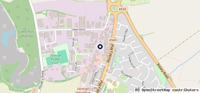 Map showing the location of A & D Motor Cycles Ltd