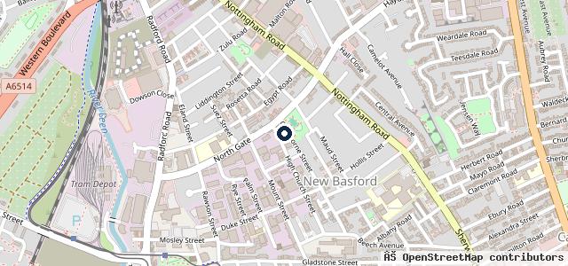 Map showing the location of Your Next Car Ltd
