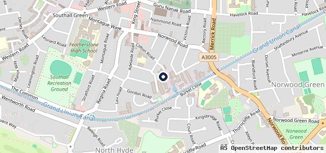 Map showing the location of West London Mot Centre Limited