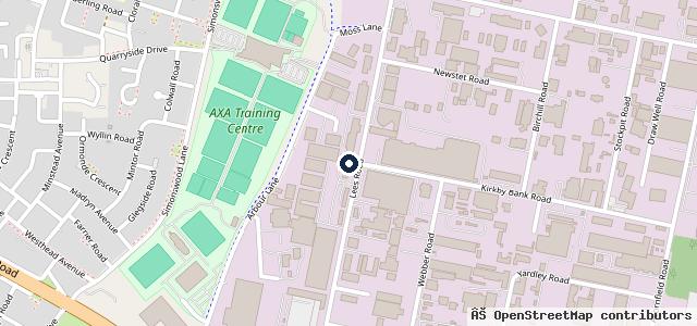 Map showing the location of QUICK TYRES | Liverpool