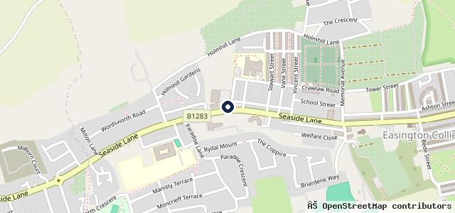 Map showing the location of Seaside Autos
