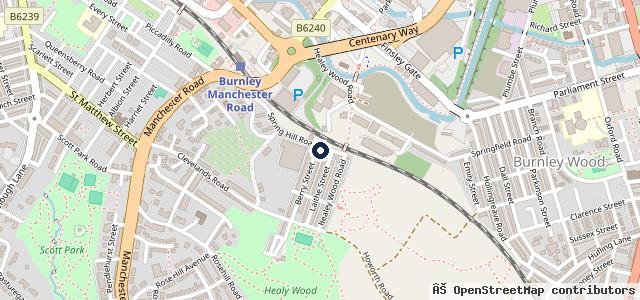Map showing the location of A Berry Engineering Ltd