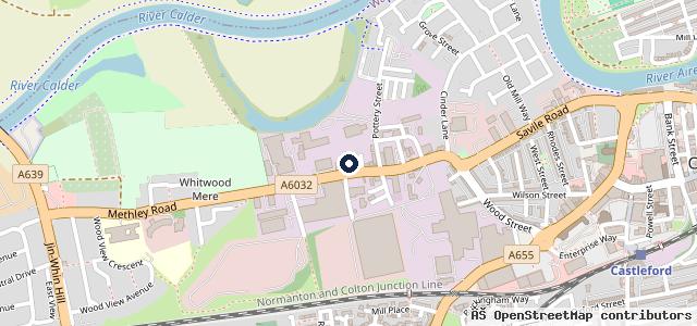 Map showing the location of Ross Car Sales