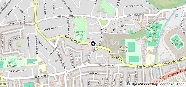Map showing the location of CBS (Whitton)Ltd | Twickenham
