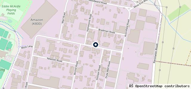 Map showing the location of PG Autos Liverpool