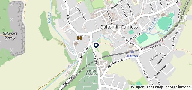 Map showing the location of Molyneux Auto Service | Dalton in Furness