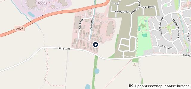 Map showing the location of R&T Auto Centre