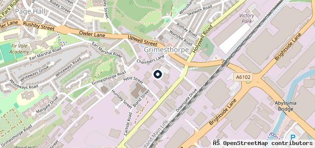 Map showing the location of C L Autos