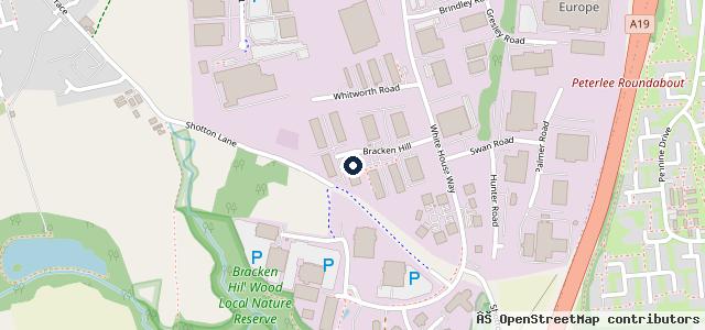 Map showing the location of BA Auto Repair Services