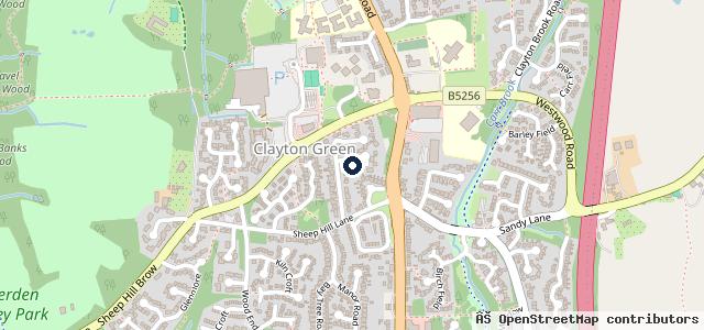 Map showing the location of Carfix