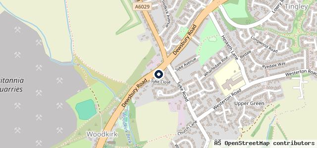 Map showing the location of M.E Autos