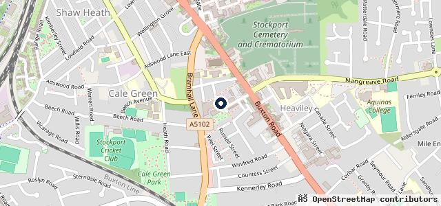 Map showing the location of Motor Performance Specialists Ltd