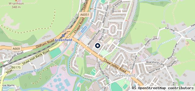 Map showing the location of Bryn Hilton Motor Engineering