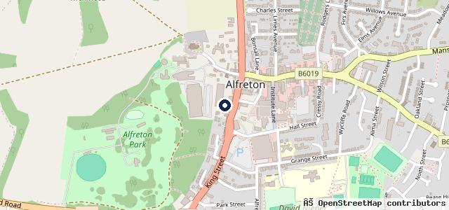 Map showing the location of A&S motors