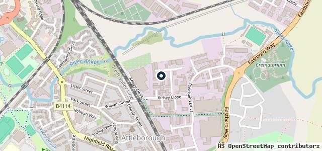 Map showing the location of VC GARAGE LTD & NUNEATON GARAGE MOT