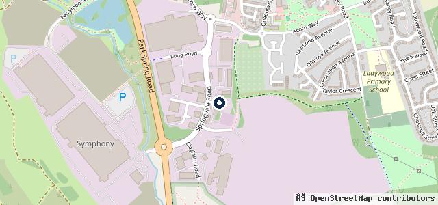 Map showing the location of D M Auto