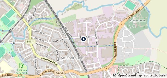 Map showing the location of German Italian Service Centre