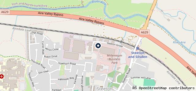 Map showing the location of Dandy motor services ltd
