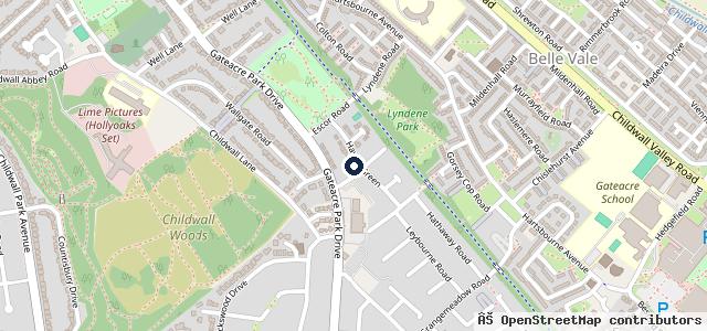Map showing the location of Park Motor Services