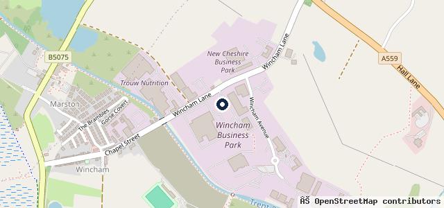 Map showing the location of Fix Auto Mid Cheshire