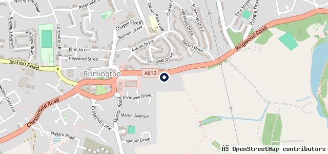 Map showing the location of Sarren Ltd