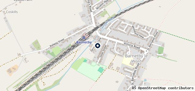 Map showing the location of Broughton G & Sons