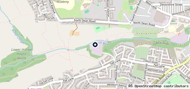 Map showing the location of MPB Autocare