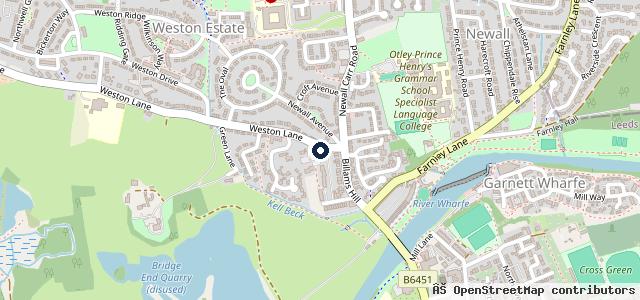 Map showing the location of Holmes Mechanics Ltd