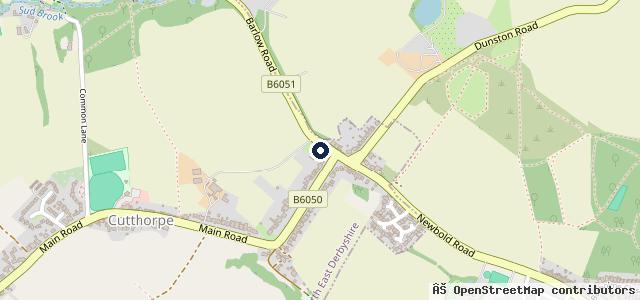 Map showing the location of R H Motors