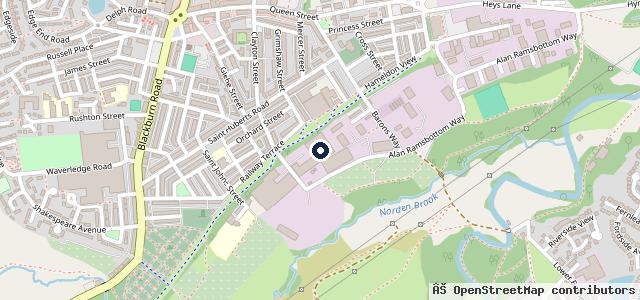 Map showing the location of John Allens Motorsport