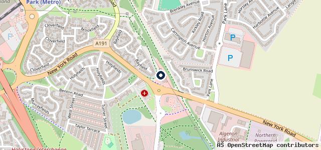 Map showing the location of Bosch Car Service - Redgate Lodge