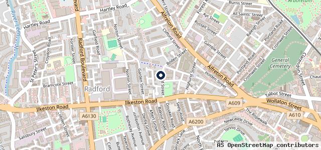 Map showing the location of HS Motors Green Hub