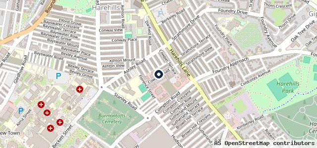 Map showing the location of JDC Car Mechanics