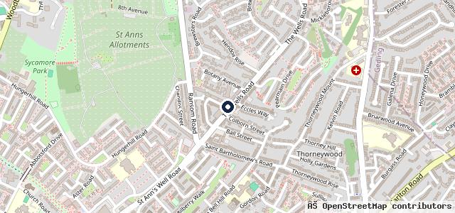 Map showing the location of Direct Auto Mot Centre Ltd