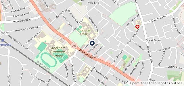 Map showing the location of L M C Auto's