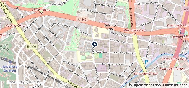Map showing the location of Auto Service Centre