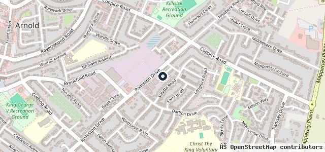 Map showing the location of VB Local Garage Auto Service