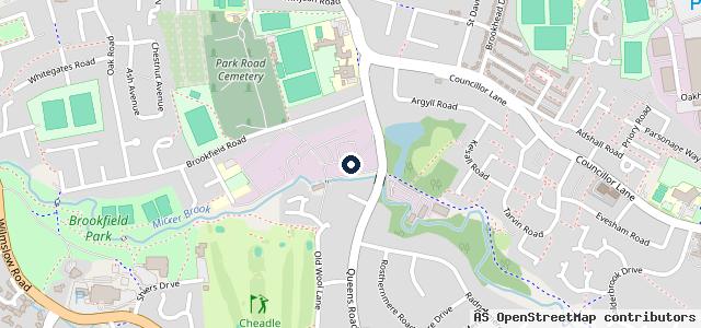 Map showing the location of David Madders Ltd