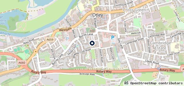 Map showing the location of Beech Hill Garage Ltd
