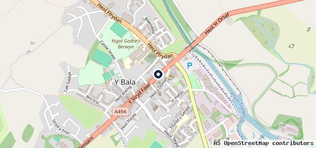 Map showing the location of Modurdy'r Henblas Garage Limited