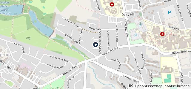 Map showing the location of NI Gas and Plumbing Services Ltd