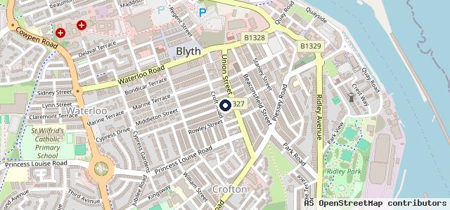 Map showing the location of Carfix
