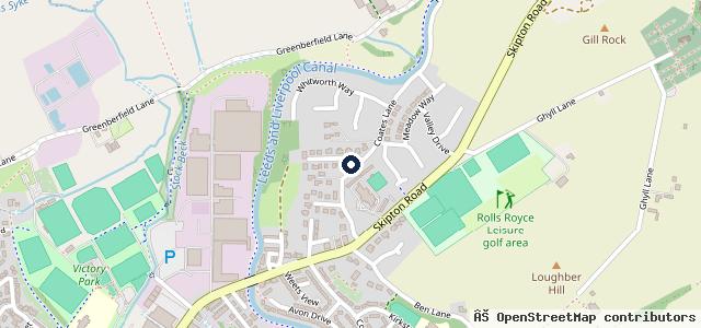 Map showing the location of Rolls Royce Leisure